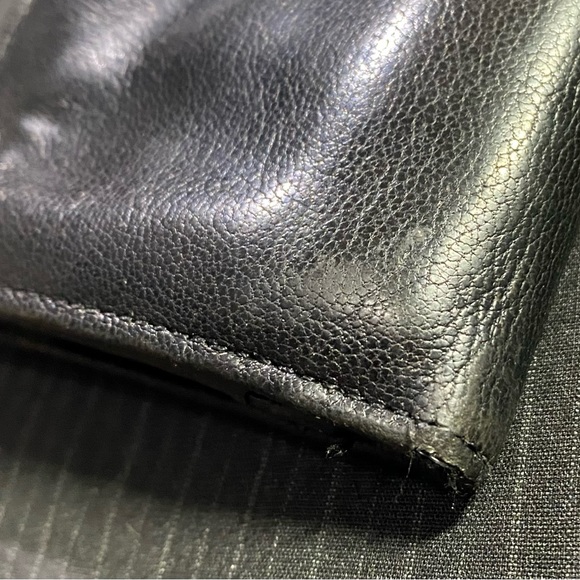 Pre-owned Vintage Dolce & Gabbana long black leather wallet - Picture 9 of 14